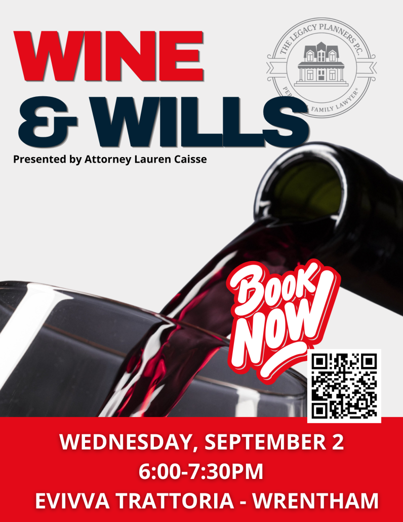 WINE & WILLS - SEPT 2